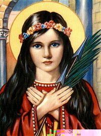 St Philomena pray for us!
