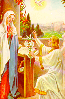 mary greeted by angle